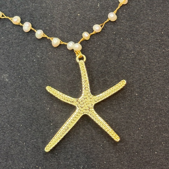 Tommy Bahama Island Essence Starfish Treasure Pendant Necklace Silver Tone - Picture 9 of 9